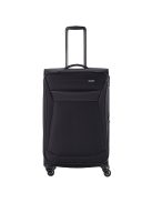 Troler mare cu 4 roți, extensibil, negru - Travelite Chios