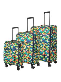   Set troler din 3 piese, 4 roți, multicolor - Travelite Campus