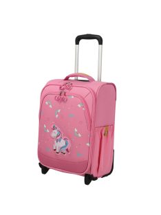   Troler copii cu 2 roți, imprimeu unicorn, roz - Travelite Minimover