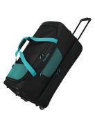 Geantă de călătorie cu 2 roți, 70cm, negru-petrol - Travelite Basics Fresh