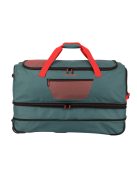 Geantă de călătorie cu 2 roți, 70cm, verde-portocaliu - Travelite Basics Fresh