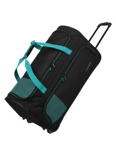   Geantă de călătorie cu 2 roți, 71cm, negru-petrol - Travelite Basics Fresh