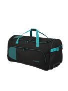 Geantă de călătorie cu 2 roți, 71cm, negru-petrol - Travelite Basics Fresh