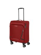 Troler cabină cu 4 roți, roșu - Travelite Jetpack Max
