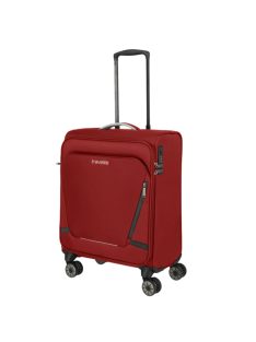 Troler cabină cu 4 roți, roșu - Travelite Jetpack Max