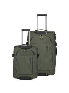   Set genți de călătorie din 2 piese cu 2 roți, verde - Travelite Briize