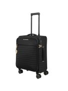 Troler cabină femei, 4 roți, extensibil, negru - Travelite Barbara Stepp