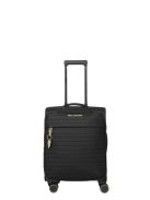 Troler cabină femei, 4 roți, extensibil, negru - Travelite Barbara Stepp