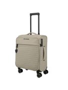 Troler cabină femei, 4 roți, bej - Travelite Barbara Stepp