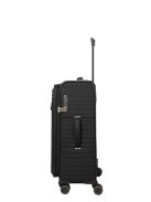 Troler mediu femei, 4 roți, extensibil, negru - Travelite Barbara Stepp
