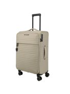 Troler mediu femei, 4 roți, extensibil, bej - Travelite Barbara Stepp