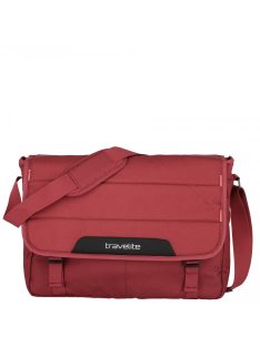   Geantă crossbody cu suport laptop 15,6", dimensiune A4, roșu -  Travelite Skaii