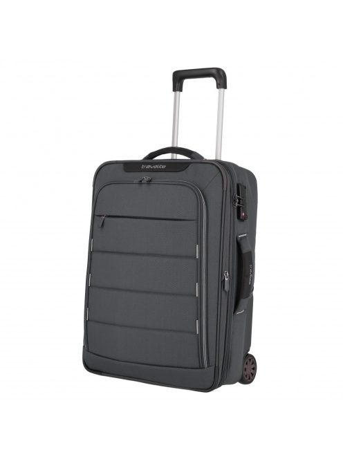 Troler cabină cu 2 roți, extensibil, antracit - Travelite Skaii