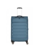 Set troler din 3 piese, 4 roți, albastru - Travelite Skaii