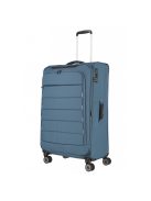 Set troler din 3 piese, 4 roți, albastru - Travelite Skaii