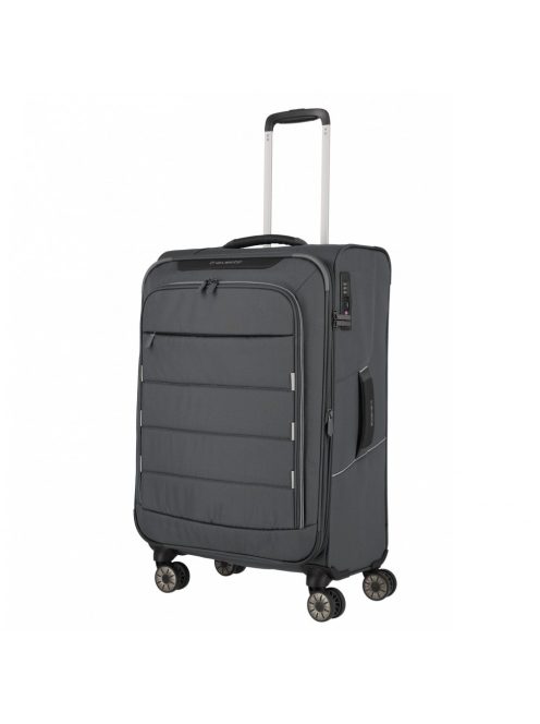 Troler mediu cu 4 roți, extensibil, antracit - Travelite Skaii