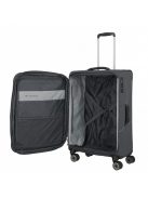 Troler mediu cu 4 roți, extensibil, antracit - Travelite Skaii