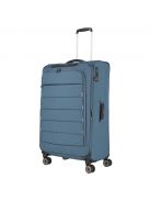 Troler mare cu 4 roți, extensibil, albastru - Travelite Skaii