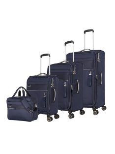 Set troler din 4 piese, 4 roți, albastru - Travelite Miigo