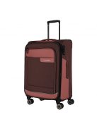 Troler mediu cu 4 roți, extensibil, bordo - Travelite Viia