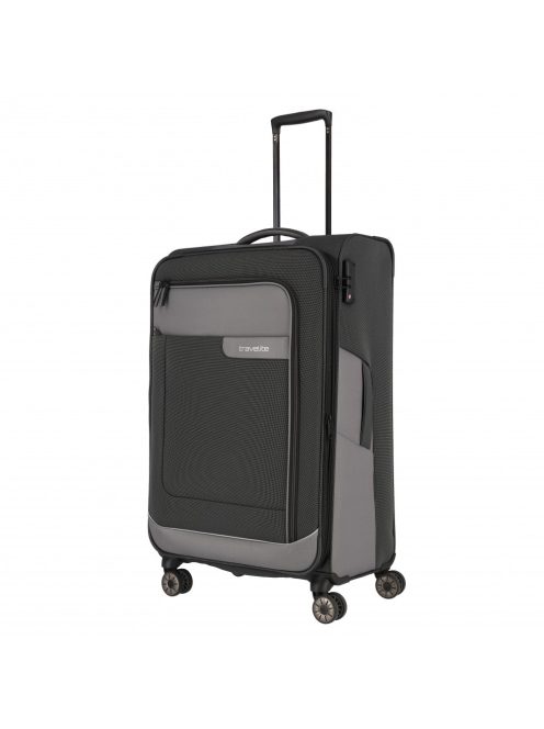 Troler mare cu 4 roți, extensibil, antracit - Travelite Viia