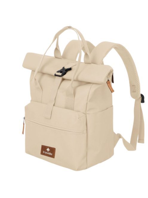 Rucsac femei, bej - Travelite Basics Rollup