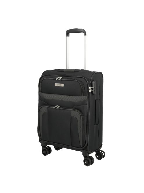Troler cabină cu 4 roți, negru - Travelite Skyline Orlando