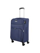Troler mediu cu 4 roți, extensibil, albastru - Travelite Skyline Orlando