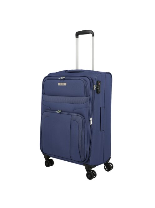 Troler mediu cu 4 roți, extensibil, albastru - Travelite Skyline Orlando