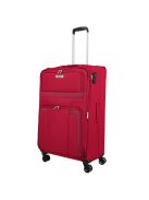 Troler mare cu 4 roți, extensibil, roșu - Travelite Skyline Orlando