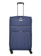 Troler mare cu 4 roți, extensibil, albastru - Travelite Skyline Orlando