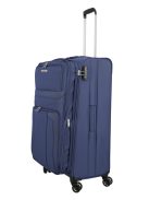 Troler mare cu 4 roți, extensibil, albastru - Travelite Skyline Orlando