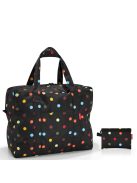 Geantă de călătorie, cu buline negru-multicolor - Reisenthel mini maxi touringbag