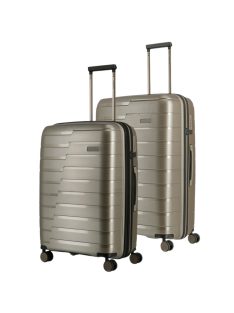   Troler mediu și troler mare cu 4 roți, șampanie - Travelite Air Base