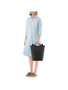 Rucsac femei, matlasat, negru - Reisenthel shopper backpack