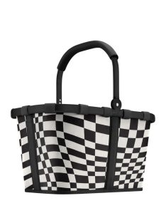 Coș de cumpărături negru-alb - Reisenthel carrybag