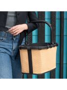 Coș de cumpărături femei, bej-negru - Reisenthel carrybag