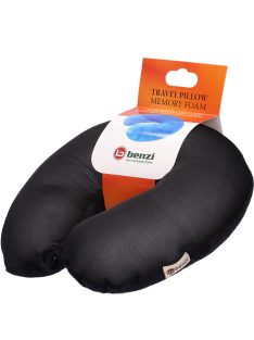 Pernă pentru gât, soft, negru - Benzi BZ4576