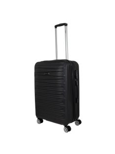Troler mediu cu 4 roți, extensibil, negru - Benzi Force