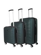 Set troler din 3 piese cu 4 roți, verde - Benzi Force