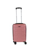 Troler cabină cu 4 roți, rose gold - Benzi Tenerife