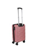Troler cabină cu 4 roți, rose gold - Benzi Tenerife