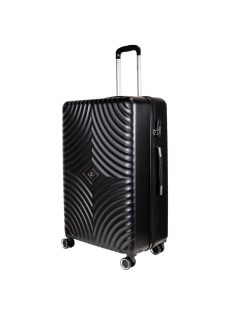Troler mare cu 4 roți, negru - Benzi Mallorca