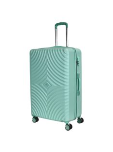 Troler mare cu 4 roți, verde mentă - Benzi Mallorca