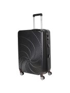 Troler mare cu 4 roți, extensibil, negru - Benzi Aircraft