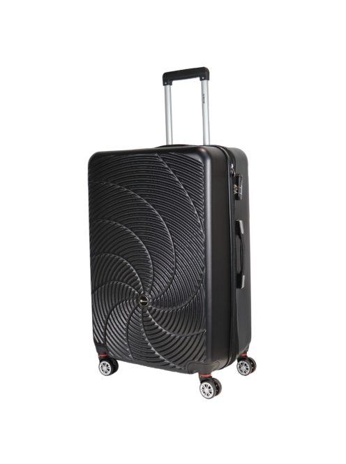 Troler mare cu 4 roți, extensibil, negru - Benzi Aircraft