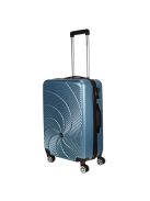 Troler mediu cu 4 roți, extensibil, albastru glaciar - Benzi Aircraft