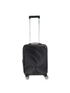 Troler cabină cu 4 roți, extensibil, negru - Benzi Aircraft