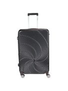 Set troler din 3 piese cu 4 roți, negru - Benzi Aircraft