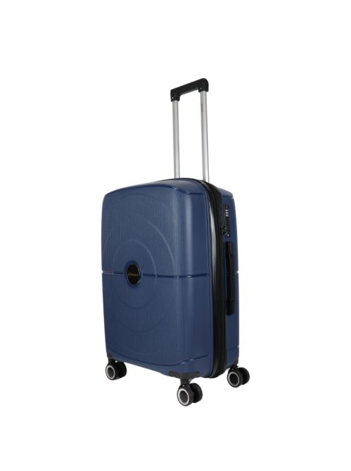 Troler mediu cu 4 roți, extensibil, albastru - Benzi Cordoba